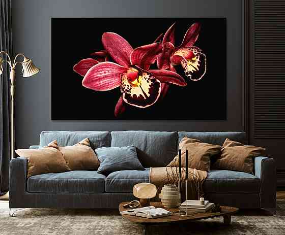 Картина холст в гостиную / спальню Орхідея    MLP_99 60x100 см Киев