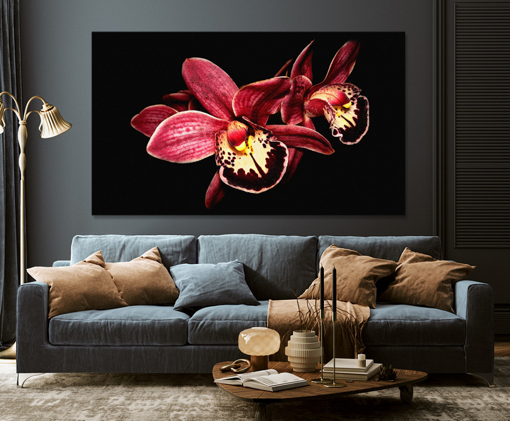 Картина холст в гостиную / спальню Орхідея    MLP_99 60x100 см Киев - изображение 3