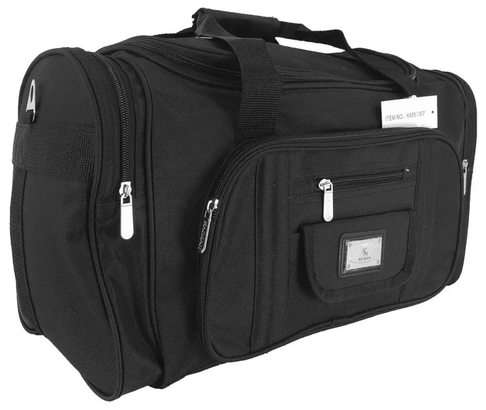 Сумка дорожная KAIMAN 60 см черная S600702 Киев - изображение 2