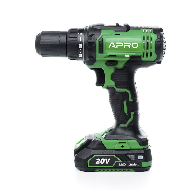 Шуруповерт акумуляторний APRO 895030 кейс 20В 2ак 2А/год Li-lon з АКБ і ЗП в компл Коломыя - изображение 1