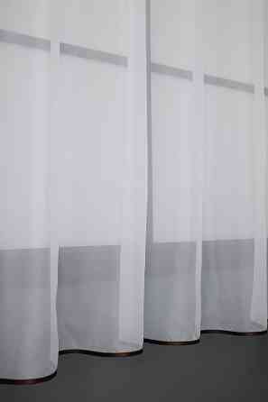 Кухонная гардина VR-Textil № 036к арка белый с венге 270х170 см (52-0785) Киев