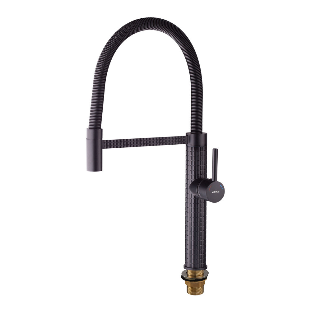 Кухонный смеситель Mixxus Premium Spark 017 BLACK MI6969 Харьков - изображение 9