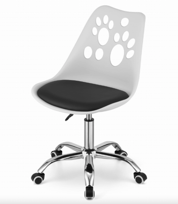 Офісне крісло Leobert Print біло-чорний Киев - изображение 5