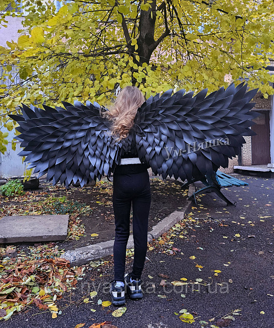 Чорні гнучкі великі крила Кривий Ріг - фото 10
