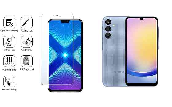 Защитное стекло NeoGlass для Samsung Galaxy A25, Galaxy A25 5G – ультрапрозрачное и устойчивое Киев