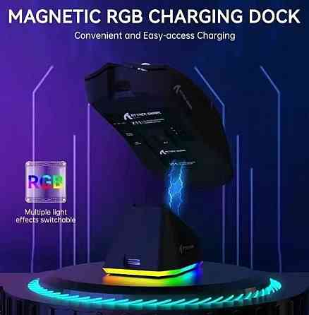 Беспроводная игровая мышка Attack Shark x11 Black White новые!!️ Харьков