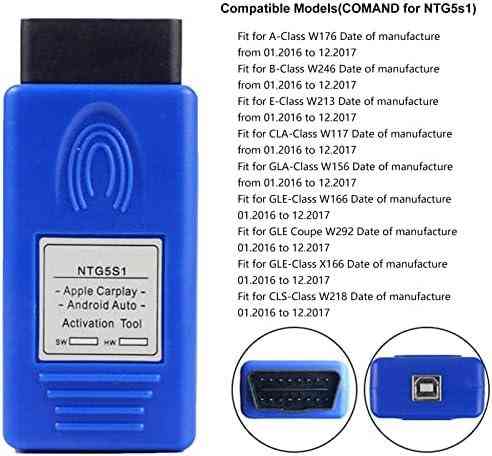 Пристрій активації OBD NTG5S1 A/B/CLA/GLA/GLE/CLS чорний для CarPlay Android Auto бездротовий адаптер Київ
