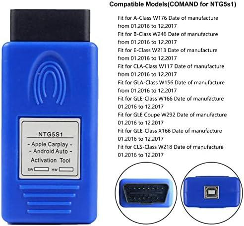 Пристрій активації OBD NTG5S1 A/B/CLA/GLA/GLE/CLS чорний для CarPlay Android Auto бездротовий адаптер Київ - фото 5