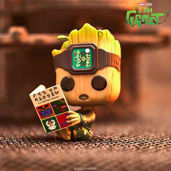 Ігрова фігурка Funko Pop! - Ґрут з книгою Днепр
