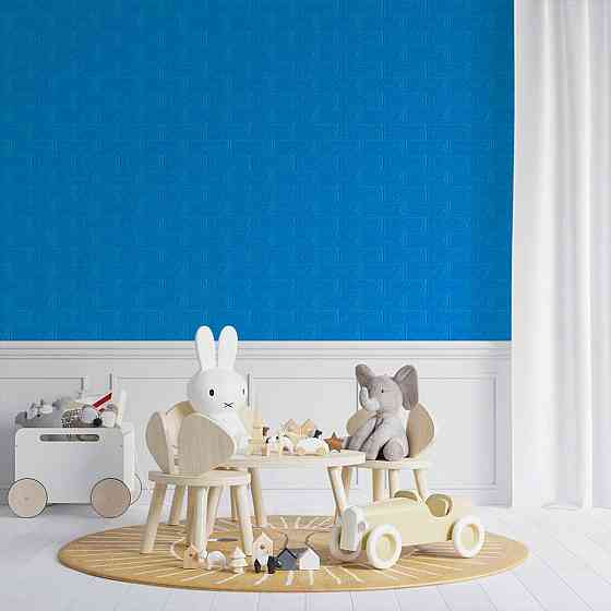 3D панель самоклеюча 700х770х5мм цегла Синій (003-5) SW-00000154 Київ