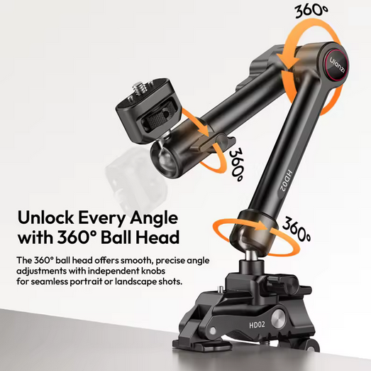 Шарнірне кліплення Ulanzi HD02 10-inch Magic Arm Kit (T098 HD02) Одеса - фото 12