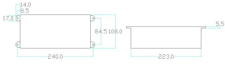 LIVOLO Меблева розетка потрійна LIVOLO чорна, вбудована у стільницю для офісу/конференц-залу/ку Коломия - фото 2