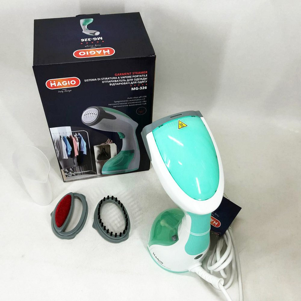 Ручний портативний електричний відпарювач MAGIO, Пароочисники для штор, Праска парова для різного одягу GK-94 Львів - фото 9