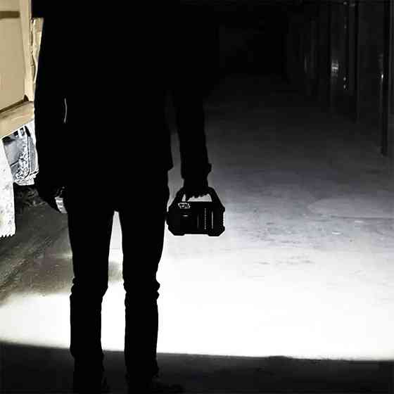 Ліхтар акумуляторний,3 режими,USB,сонячна панель,2800мАч,HS-8029-1-A,7+54 SMD SBR Київ