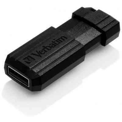 USB флеш накопичувач Verbatim 64GB Store &apos;n&apos; Go PinStripe Black USB 2.0 (49065) Вінниця