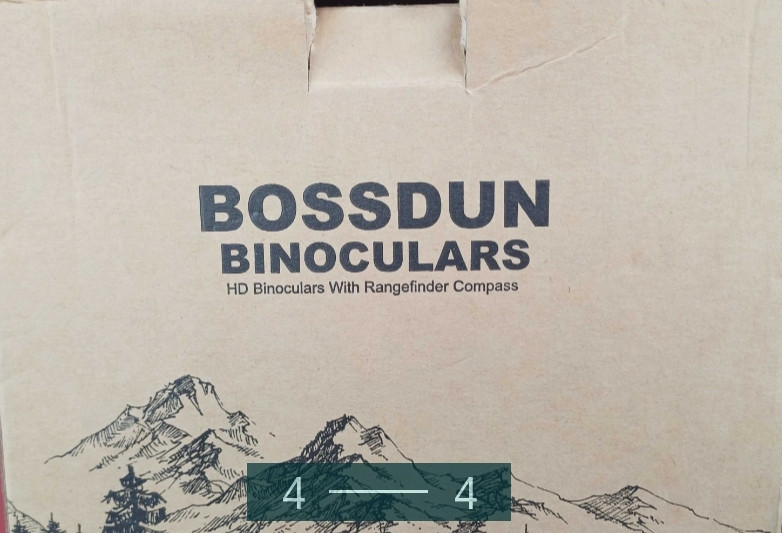 Бінокль BOSTRON 10х50 з сіткою та підсвічуванням компаса Київ - фото 1