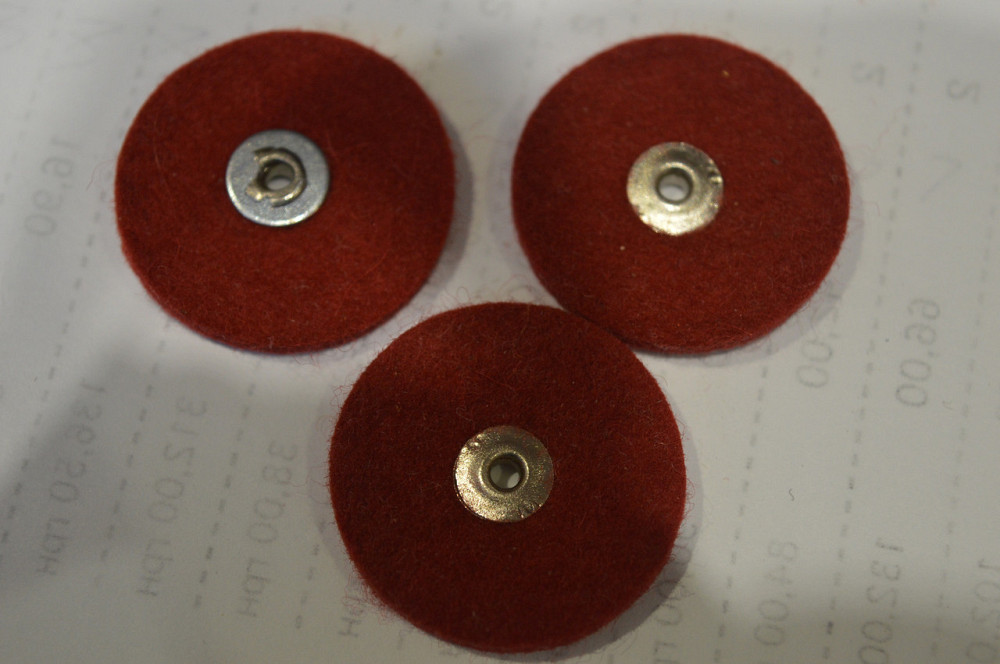 Круг фетровий Ø30x2 (чорний) Полтава - фото 1