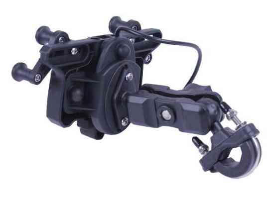 Держатель телефона HFCM-33 (крепление на руль), с беспроводной зарядкой Мукачево