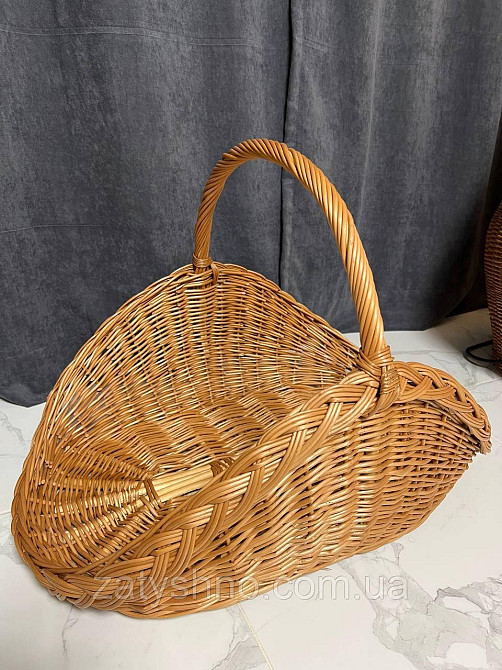 Корзина плетеная для дров Киев - изображение 1