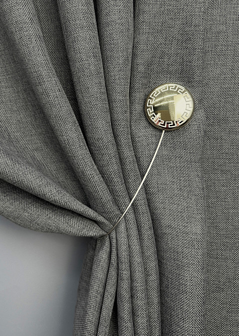 Магниты для штор и гардин Афина 2 шт Золотистый (81-270) Киев - изображение 5