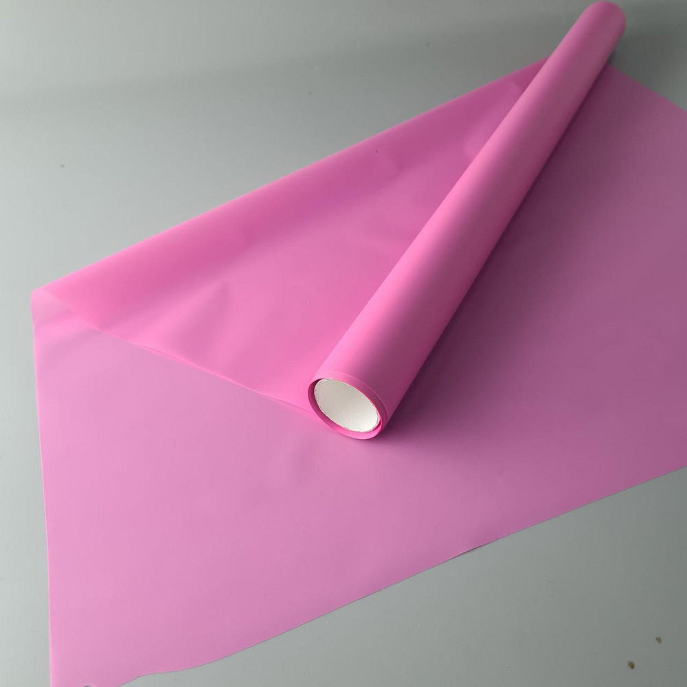 Калька для цветов Рулон 10 м тонированный матовый (9) (h500) №16 Ярко Розовый (1 шт) Харьков - изображение 5