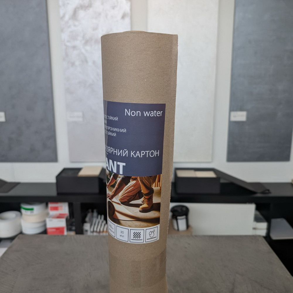 Картон малярний вологостійкий GRANT "Non water" 125 гр/м² 0.18*800 мм (30 м.п.) Київ - фото 2