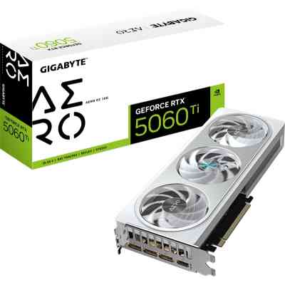 Видеокарта GIGABYTE GeForce RTX5060Ti 16Gb AERO OC (GV-N506TAERO OC-16GD) Винница