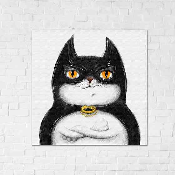 Котик Бетмен ©Марінна Пащук Київ