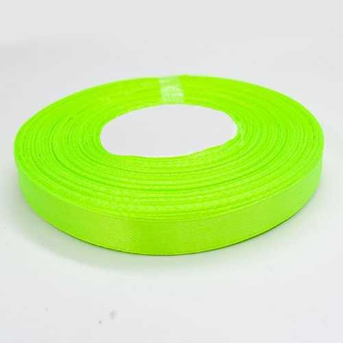Стрічка атласна 12 мм лімно-зелена 23 м Київ - фото 1