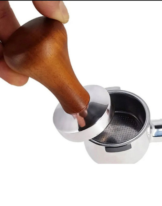 ТЕМПЕР ДЛЯ КАВИ Ø 6 СМ ВУД (ШТ) 4915 ABA-OPT Одеса - фото 1