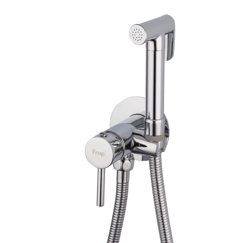 Гігієнічний душ прихованого підключення Frap F7505-2 хром Київ - фото 1