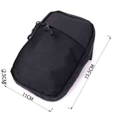 Сумка Vintage Слінг для подорожей з текстилю Чорна (22866) Вінниця