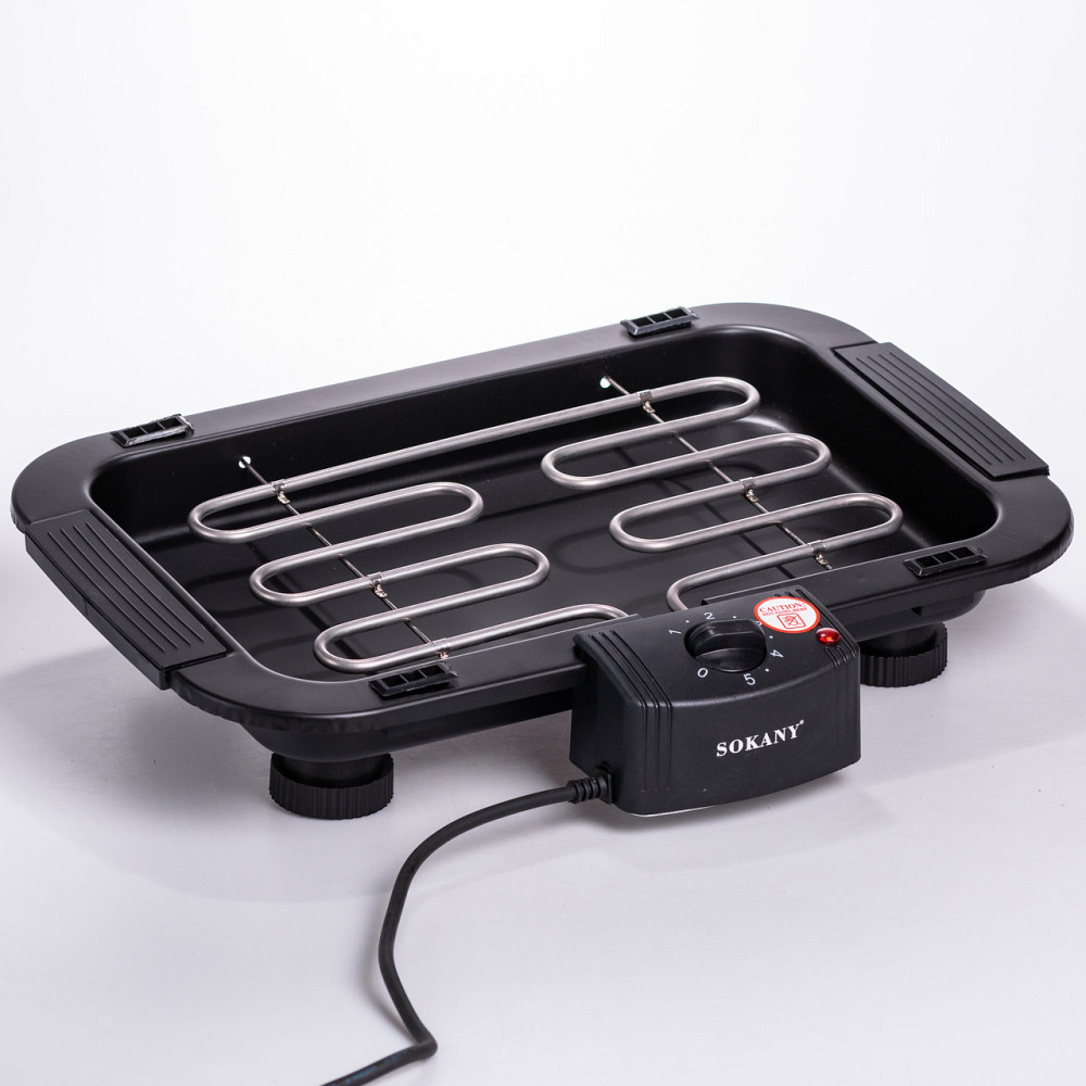 Електрогриль з термостатом 2000 Вт Sokany SK-273BG Коломия - фото 9