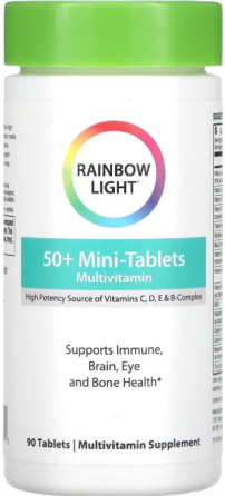 Мультивитамины 50+ Rainbow Light Multivitamin 90 мини-таб Киев