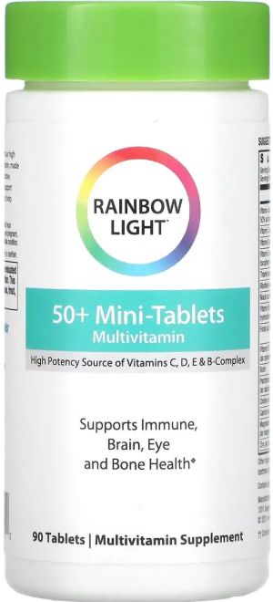 Мультивитамины 50+ Rainbow Light Multivitamin 90 мини-таб Киев - изображение 1