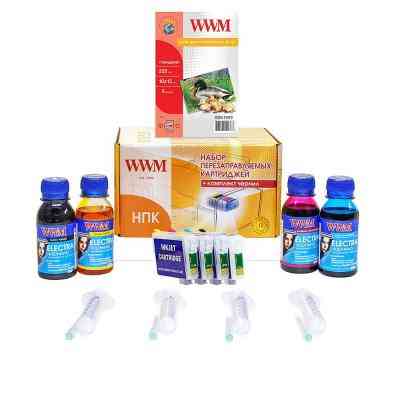 Комплект перезаправних картриджів WWM Epson C91/CX4300/T26/27/TX106/109 ELECTRA (RC.T092NU) Вінниця