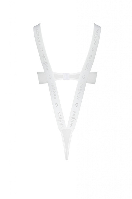 Боді з відкритими грудьми KYOUKA BODY white S/M - Passion Sex Aura Київ - фото 3