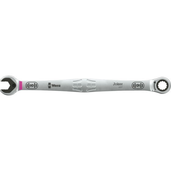 Набір ключів комбінованих подовжених Wera з тріскачкою 8-19мм 5шт, в сумці, Joker 6007 05020380001 Одеса