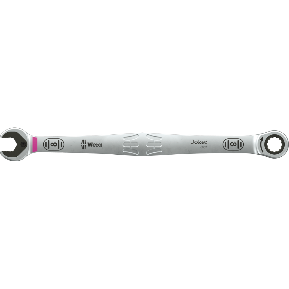 Набір ключів комбінованих подовжених Wera з тріскачкою 8-19мм 5шт, в сумці, Joker 6007 05020380001 Одеса - фото 2