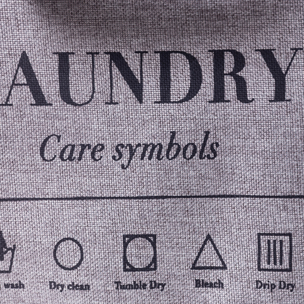 Кошик для білизни 31×26×44 (см) м'який 28 (л) Сірий HP-41-2G Коломия - фото 3