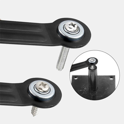 Комплект маятникових механізмів для дитячого ліжечка 161 мм, алюміній 2 шт з підшипниками Київ - фото 5