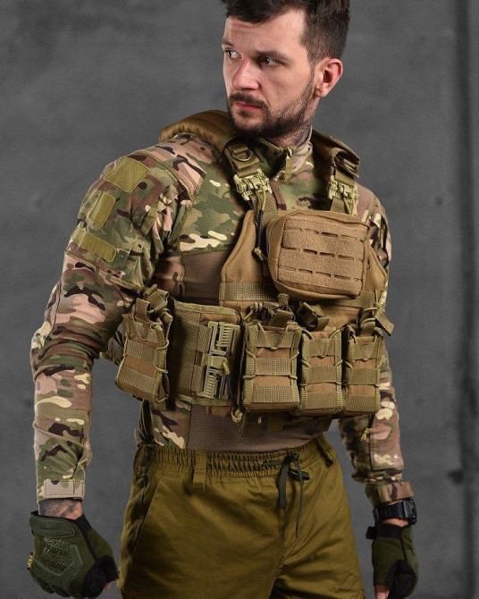 Плитоноска военная армейская койот Одесса - изображение 12