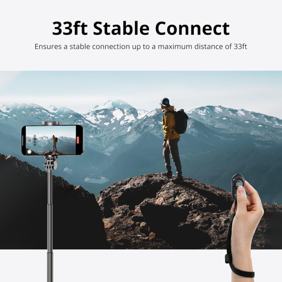 Bluetooth-пульт для селфі ATUMTEK (Набір 2 шт.) Бездротова кнопка затвора камери для iPhone та Android Чорний Київ