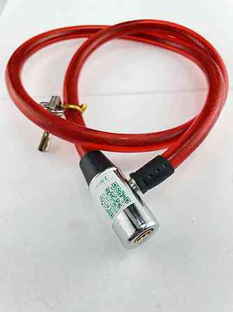 Замок на колесо (трос 1000*12mm) (с ключом) Мукачево