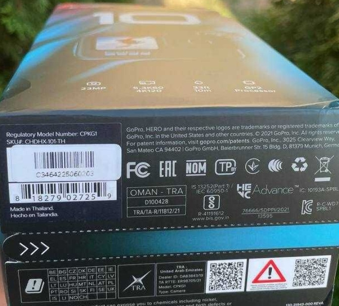 Екшн камера GoPro HERO10 Black в новому стані. Киев - изображение 2