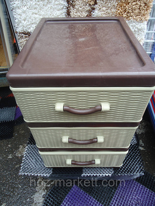 Комод пластиковый  мини на 5 ящиков Харьков - изображение 4