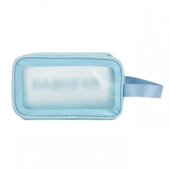 Прозрачная сумка-косметичка Washbag Medium Blue 26см Винница - изображение 2