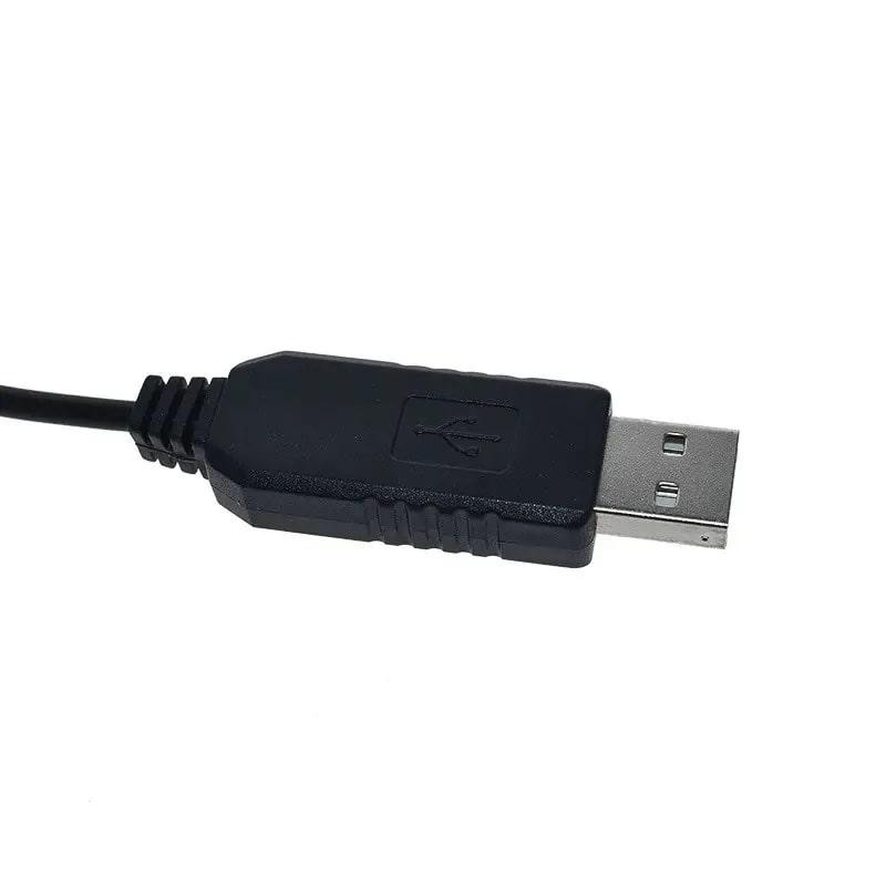 USB Кабель Fonken преобразователь (повышающий напряжение) USB 5V to DC 12V (Черный) Николаев - изображение 5