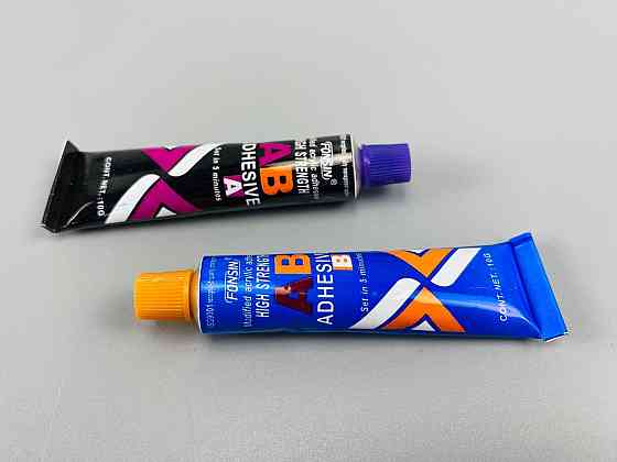 Клей двокомпонентний (універсальний) 10 г + 10 г (фабрика ABRO) Мукачево