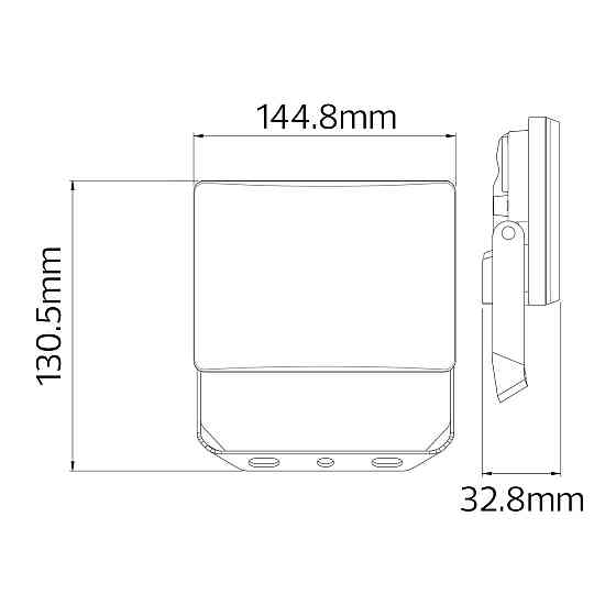 Прожектор светодиодный матовый 30W 6400K PEGASUS-30 Киев